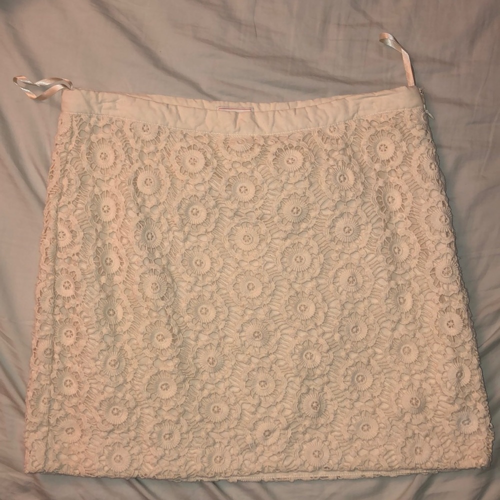Gap crochet floral skirt